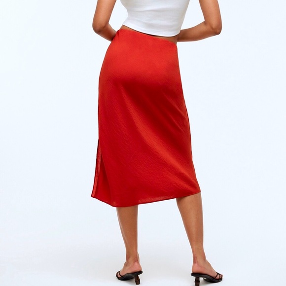 Madewell The Layton Midi Slip Skirt - Picture 5 of 16